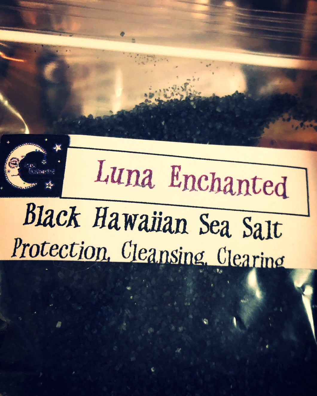 Black Hawaiian Lava Sea Salt