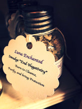 Load image into Gallery viewer, Smudge "End Negativity" Incense Blend