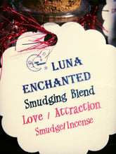 Load image into Gallery viewer, Love & Attraction Smudge Incense Blend