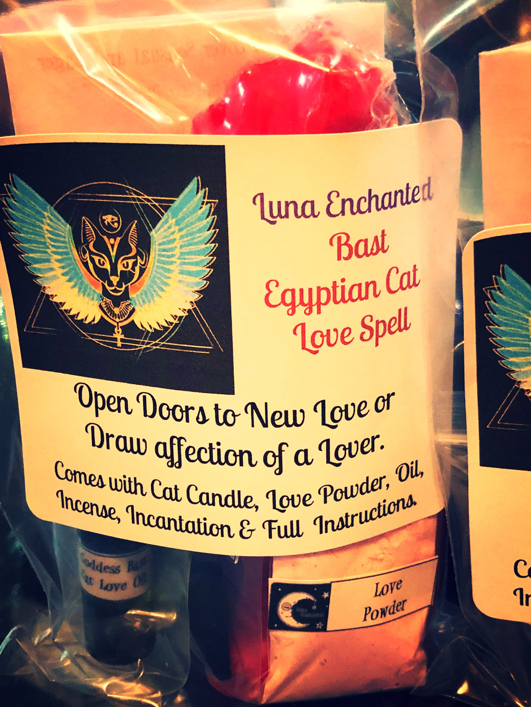 Bast Egyptian Cat Love Spell