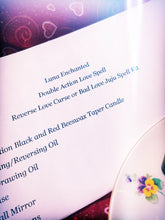 Load image into Gallery viewer, Double Action Love Spell Kit Reverse Love Curse or Bad Love Juju