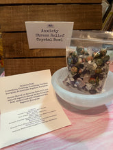 Load image into Gallery viewer, Anxiety Stress Relief Crystal Bowl