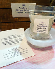 Load image into Gallery viewer, Anxiety Stress Relief Crystal Bowl