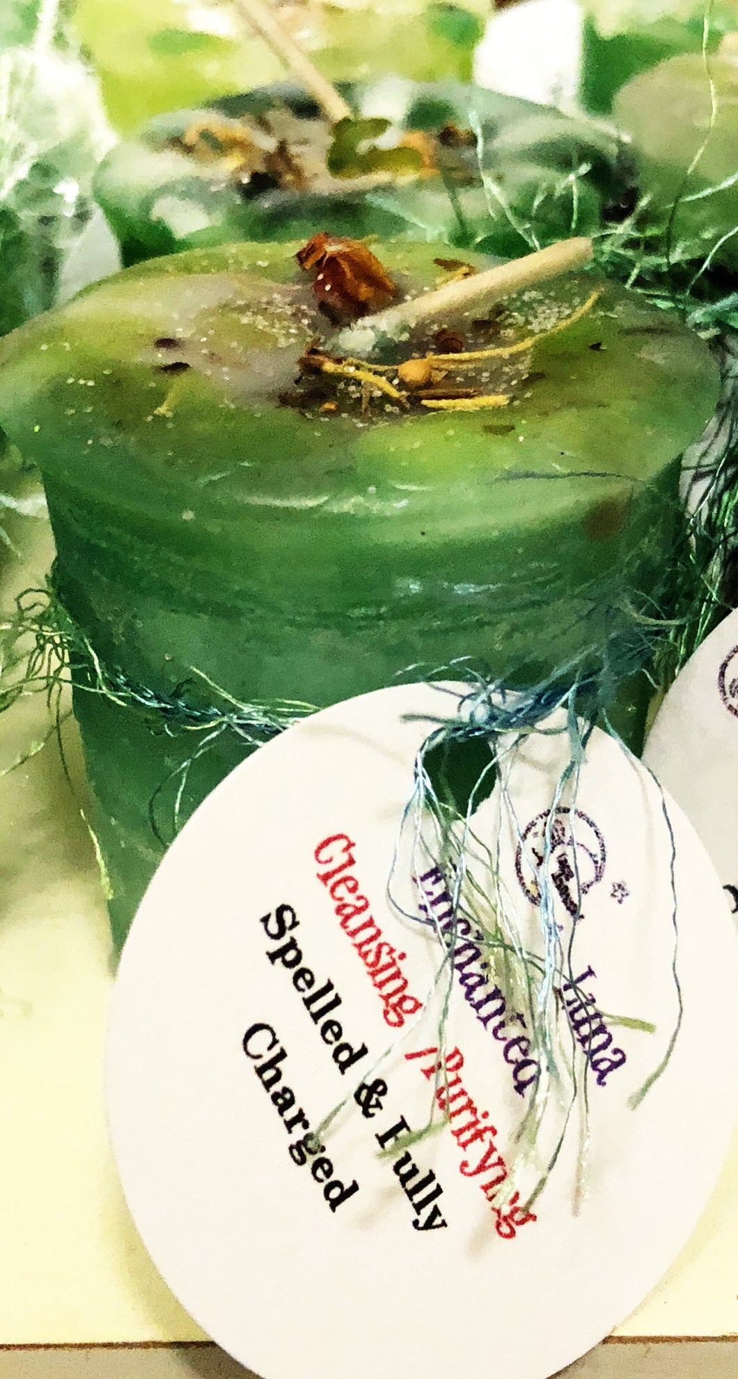 Cleansing & Purifying Votive Spell Candle