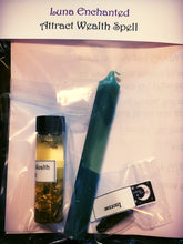 Load image into Gallery viewer, Attract Wealth Spell Kit