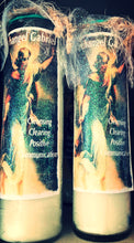 Load image into Gallery viewer, Archangel Gabriel Cleansing Clearing Positive Communication Novena Candle