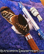 Load image into Gallery viewer, Smudging Feather Fan