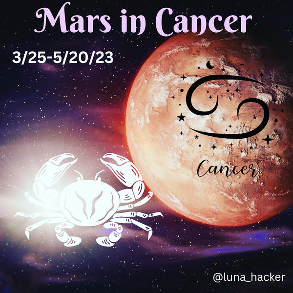 Mars enters Cancer Spring 2023