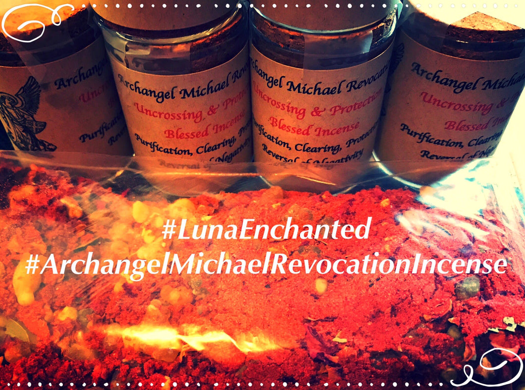 Archangel Michael Revocation  Uncrossing & Protection Blessed Incense