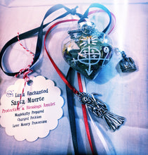 Load image into Gallery viewer, Santa Muerte Love, Prosperity &amp;, Protection &amp; Blessings Talisman
