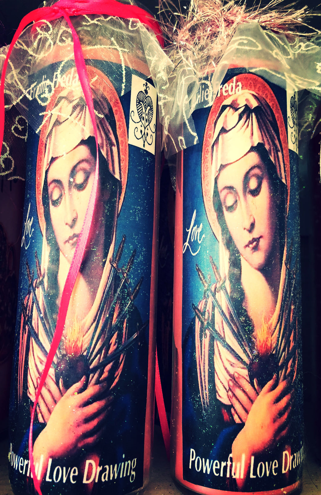 Erzulie Freda Powerful Love Drawing Novena Spell Candle