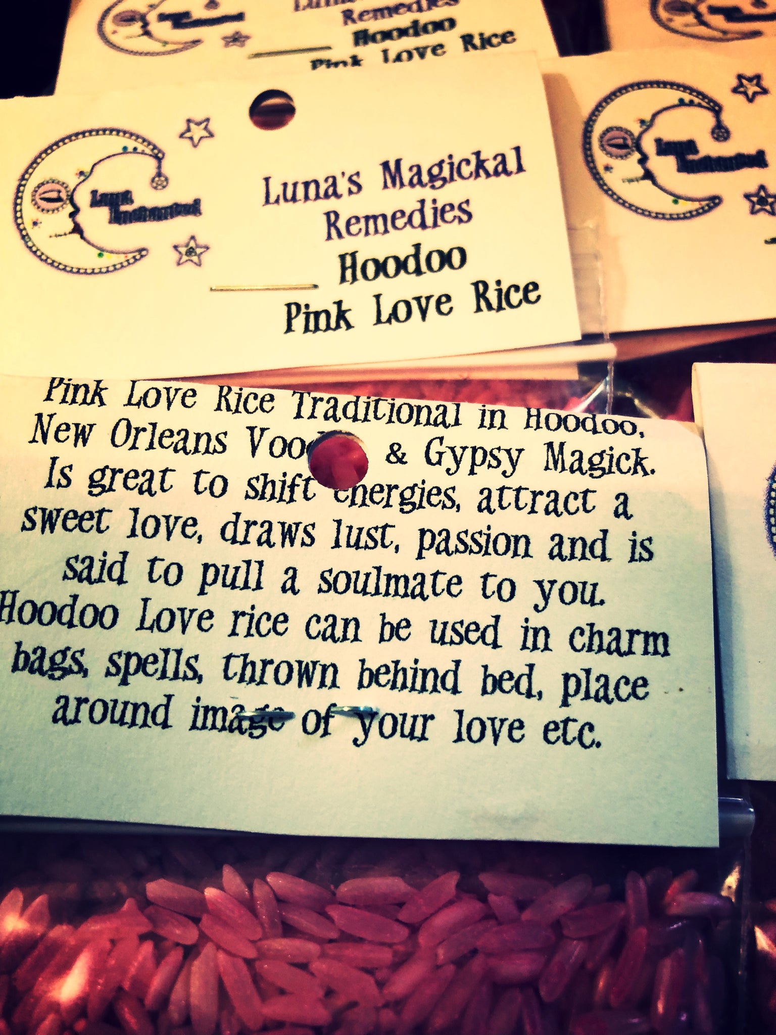 Hoodoo Green Money Rice – Luna Enchanted