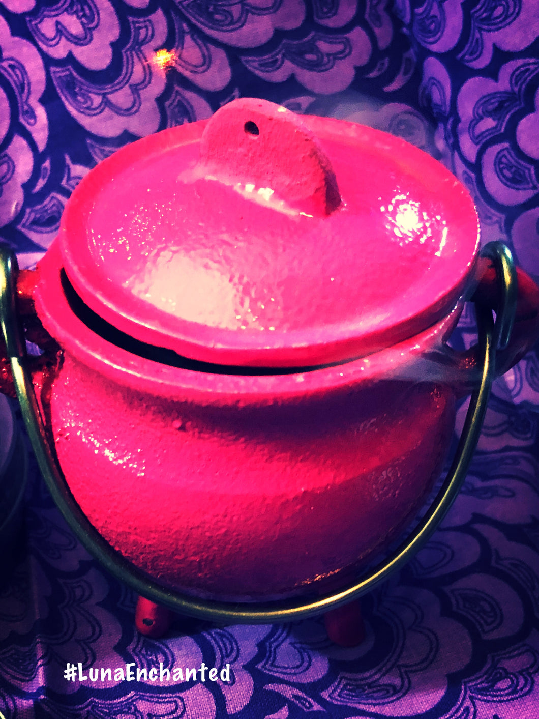 Colorful Cast Iron Cauldron