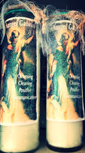 Load image into Gallery viewer, Archangel Gabriel Cleansing Clearing Positive Communication  Novena Candle
